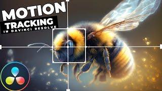 How To MOTION TRACK Objects In Davinci Resolve