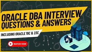 Oracle DBA Interview Questions And Answers : Real time and For Freshers