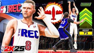 7'3 STRETCH BIG BUILDS are DOMINATING the RANDOM REC in NBA 2K25