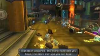 Ratchet and Clank: Tools of Destruction (PS3) gameplay footage