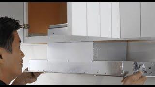 BEST HBN1 Built-In Power Pack Insert Range Hood Installation