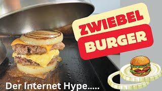 Smashed Zwiebel-Double-Cheeseburger mit Big-Mac-Style-Sauce, Flying Duchtman Burger