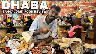 Bangalore Famous DHABA *How’s Expensive? | Food Review | Couple Family best Dhaba Restaurant