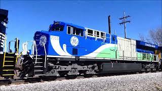 NS 4689, Wabtec Erie's latest AC44C6M tests.