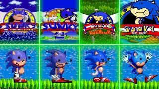 Evolution of Sunky Mods - Sonic Games Collection