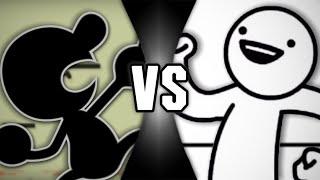 Mr. Game & Watch vs asdfguy [Game & Watch vs asdfmovie] | VS Trailer