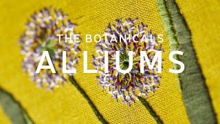 How To Guide - Alliums - The Botanicals - Embroidery Kit