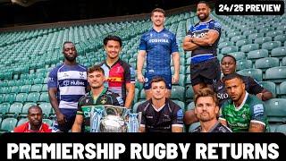 PREMIERSHIP RUGBY RETURNS! | SEASON PREVIEW