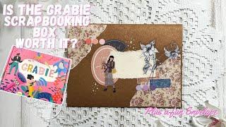 Is the Grabie Scrapbooking Box worth it?? Unboxing and Fun Project