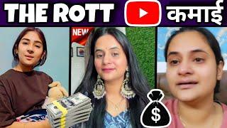 the rott estimated youtube income(earning revealed) how much #snappygirlsapna earns in 1 month