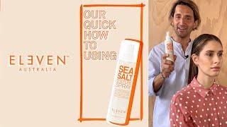 HOW-TO | ELEVEN AUSTRALIA | SEA SALT TEXTURE SPRAY