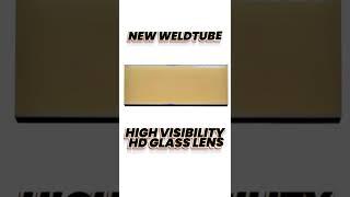 WeldTube High Visibility HD gold glass welding lens