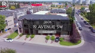 3606 19 Avenue SW - Incredible Killarney Townhouse - Calgary Realtor