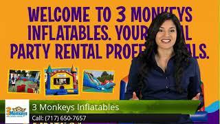 Inflatable Party Rentals York PA - 3 Monkeys Inflatables - 717-650-7657