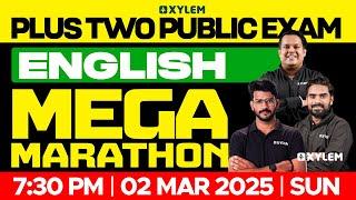 Plus Two Public Exam English - Mega Marathon | Xylem Plus Two