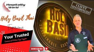 Client Testimonial: Duncan from Holy Basil Thai on Hospitality World Direct! ️