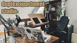 Art Studio Tour [My Cozy Duplex Apartment Atelier!]