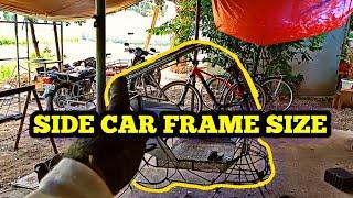 SIDE CAR FRAME SIZE | SIDE CAR DESIGN #sidecar #raymondworks #dailyvlog