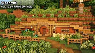 Minecraft Hobbit Hole Easy Tutorial