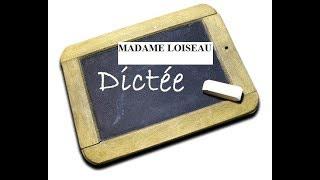 La dictée Madame Loiseau Secrets de français (Cours de français, french lesson)