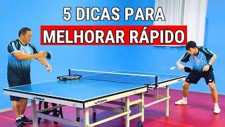 MASTER TABLE TENNIS: 5 FOOLISH TIPS!