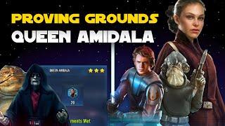 Queen Amidala - Proving Grounds: GAS, Jabba, SEE & Admiral Raddus| SWGOH