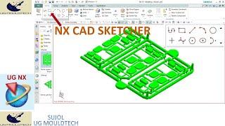 NX CAD Sketcher Basics: Lines, Rectangles, Arcs & More!