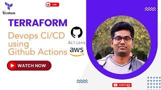 Deploy AWS infrastructure using github actions and terraform 
