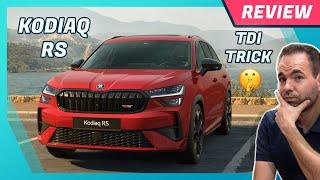 Skoda Kodiaq RS 2024 im ersten Test | RS Details | Cockpit | Problem RS TDI