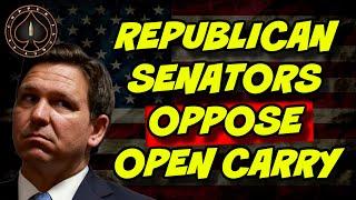 Republican Senators Oppose Open Carry & Overturning Red Flags