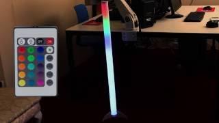 Varytec LED Tube Basic RGB Full Demonstration