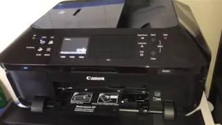 Printing PVC Cards Using Canon MX922 Inkjet