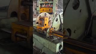 The processing flow from steel coil to steel plate #machine#cuttolength  #factory