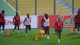 GHANA VS SUDAN- BLACK STARS FINAL TRAINING SESSION