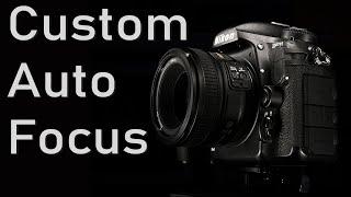 D500 Custom Autofocus Setup