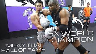 Sparring Muay Thai Hall of Fame / 5x World Champion