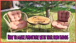 How to make furniture with your own hands