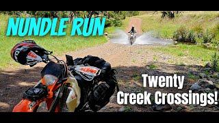 Nundle to Tiri - 20 Creek Crossings!