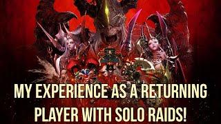 My experience as a returning player with solo raids and the current state of Lost Ark...