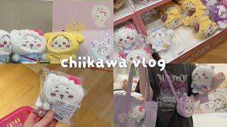 [chiikawa vlog] chiikawa × Sanrio Collaboration | chiikawa Land | Haul Video