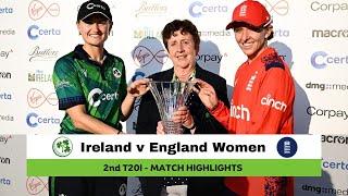 Ireland v England Women 2nd T20I, 2024 | Match Highlights