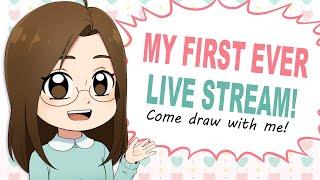 Draw with Me! My First ever Live Stream!