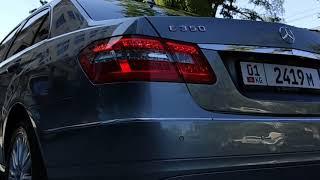 Car rental Kyrgyzstan Mercedes Benz E350 Rent a car Bishkek