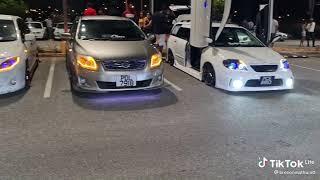 3 Toyota fielder car show