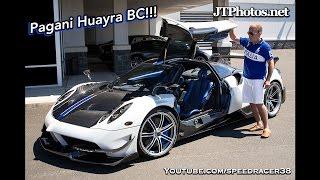 First look at the first Pagani Huayra BC in the USA!