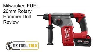 Milwaukee FUEL 26mm Rotary Hammer Drill - M18 CH / 2712 Review