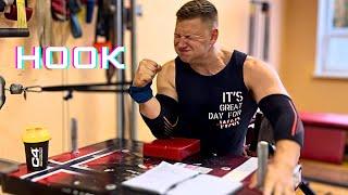 ARMWRESTLING HOOK TRAINING - FULL WORKOUT COACH RAY