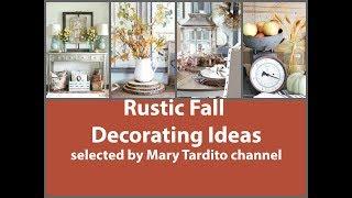 Rustic Fall Decorating Ideas