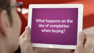 The day of completion buying a house