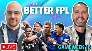  THE BETTER FPL SHOW | GAMEWEEK 16 | Fantasy Premier League Tips 2024/25